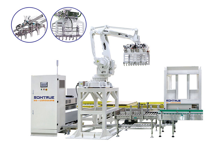 አዲስ የሮቦት palletizer፡ የማሰብ ችሎታ ላለው የምርት ጅምር ኃይለኛ መሳሪያ